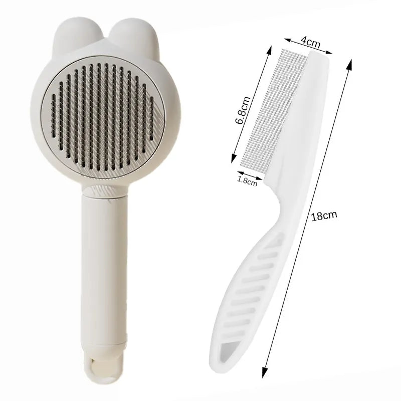 Großer Flohkamm + (Weißer Hase) Nadelbürste✅⏰Blitzangebot