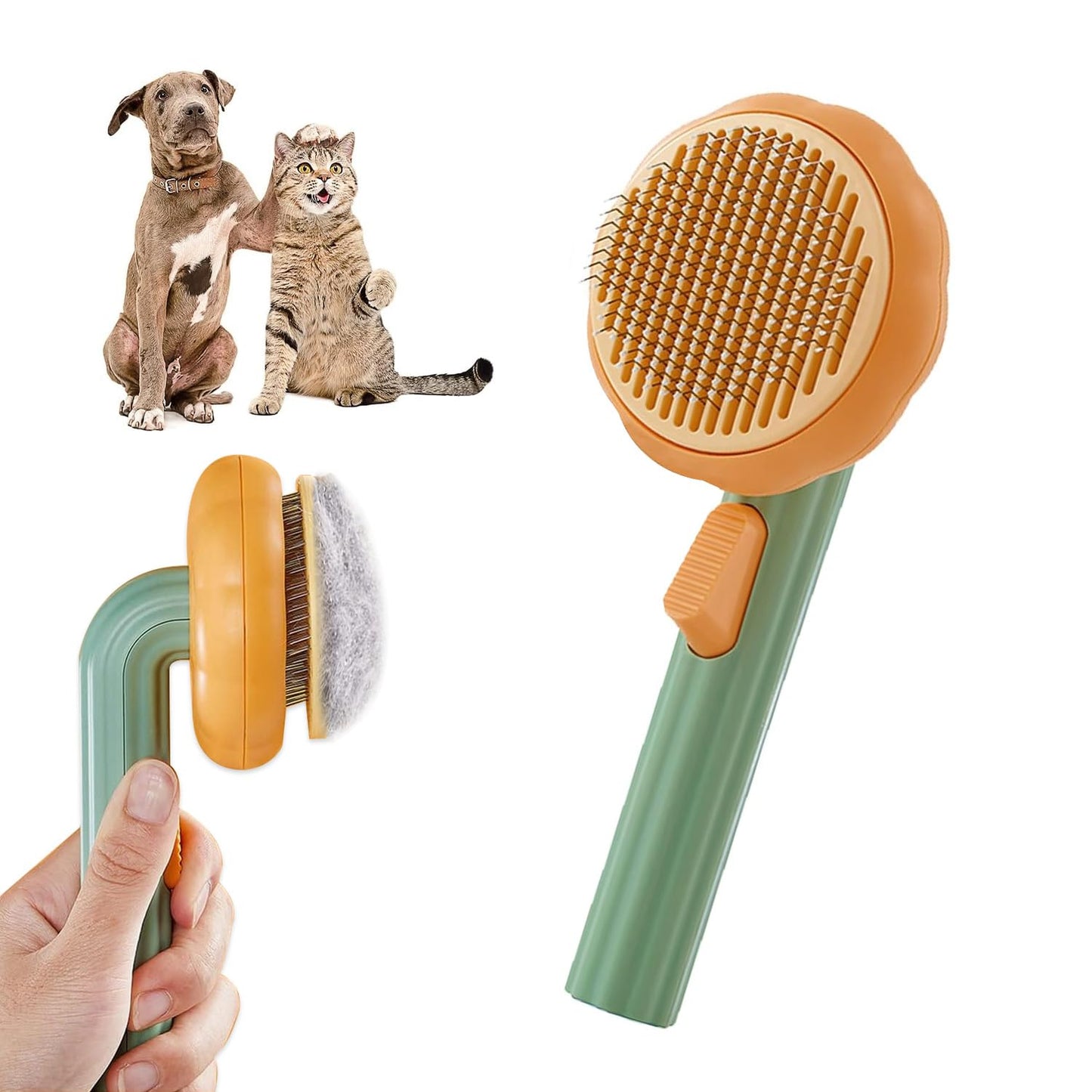 𝙍𝙚𝙢𝙞𝙛𝙖®🐈‍⬛🐶Selbstreinigende Katzenbürste