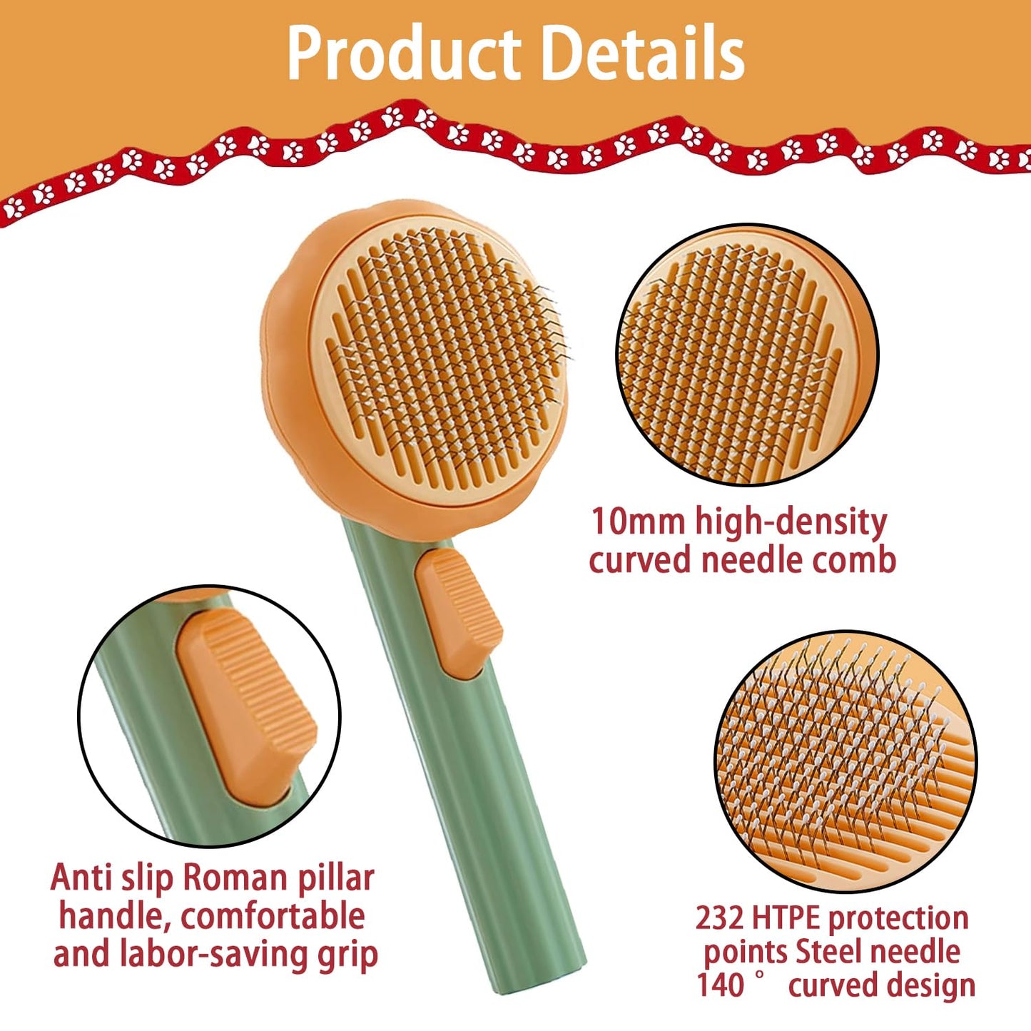 𝙍𝙚𝙢𝙞𝙛𝙖®🐈‍⬛🐶Selbstreinigende Katzenbürste