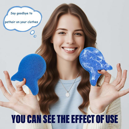 𝙍𝙚𝙢𝙞𝙛𝙖®✨Wiederverwendbarer Tierhaarentferner – Nass & Trocken, Effektiv gegen Tierhaare, Fusselfänger für Waschmaschine & Trockner
