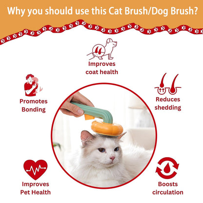 𝙍𝙚𝙢𝙞𝙛𝙖®🐈‍⬛🐶Selbstreinigende Katzenbürste