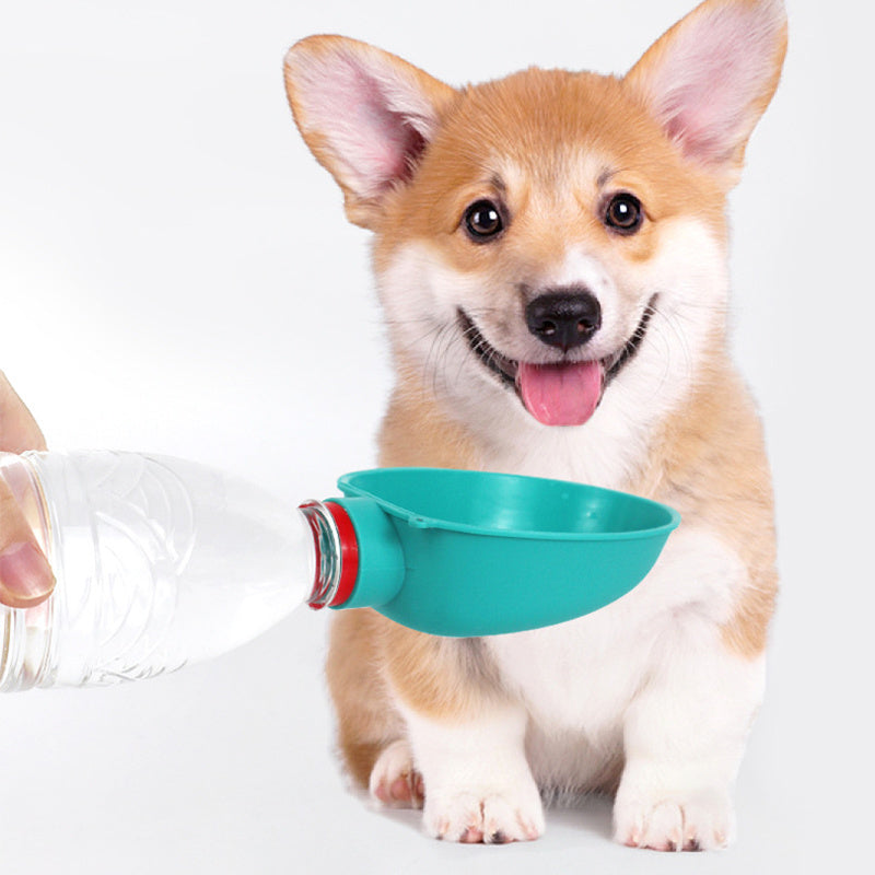 𝙍𝙚𝙢𝙞𝙛𝙖®Nie mehr extra Trinkflasche mitnehmen! 🐶🐈‍⬛Umwandlungs-Fressnapf für Haustiere