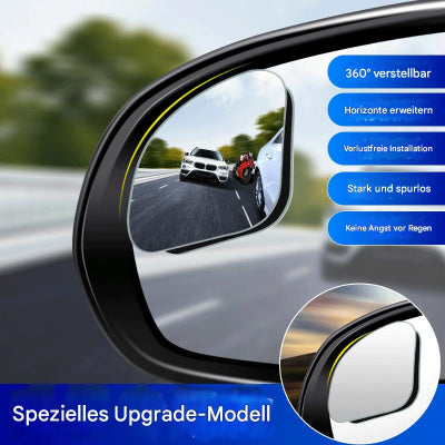 𝙍𝙚𝙢𝙞𝙛𝙖® Breiter Panorama-Rückspiegel fürs Auto✅ Gebogenes Weitwinkel-Design, Kein Toter Winkel, Klare Sicht bei Tag & Nacht