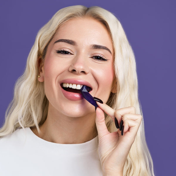 Evolvion®Purple Teeth Whitening Strips