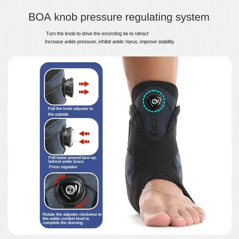 Adjustment Anti-Break Foot Joint Protectors Sprain Recovery Sport Ankle Protectors Pressurized Support Fixed Rehabilitation