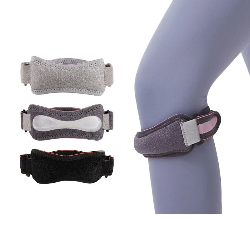 Sports Knee Pads Joint Protection Outdoor Fitness Running Protection for Men and Women Thin Summer Silicone Patella Belt