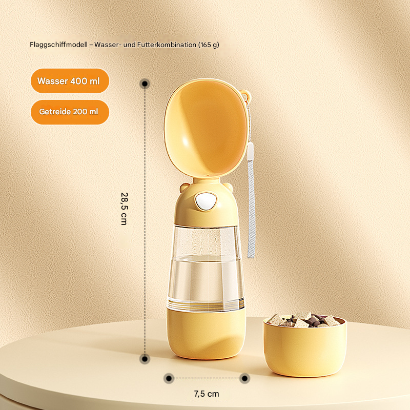 Premium Edition - Wasser + Futter - Gelb