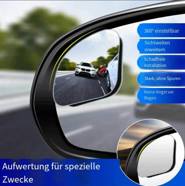 𝙍𝙚𝙢𝙞𝙛𝙖® Breiter Panorama-Rückspiegel fürs Auto✅ Gebogenes Weitwinkel-Design, Kein Toter Winkel, Klare Sicht bei Tag & Nacht