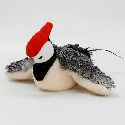 𝙍𝙚𝙢𝙞𝙛𝙖® 🐦 Realistischer Vogel für Katzen – selbstbewegend, mit Geräusch & Flügelschlag