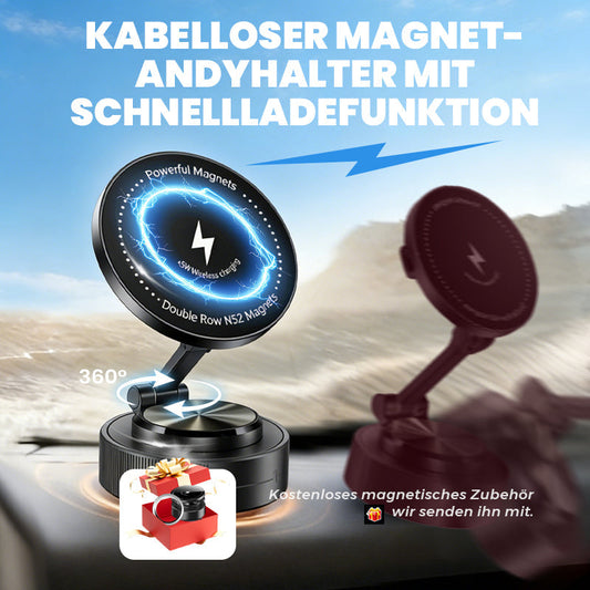 𝙍𝙚𝙢𝙞𝙛𝙖® 🏆Kabelloser Magnet-Handyhalter mit Schnellladefunktion⚡